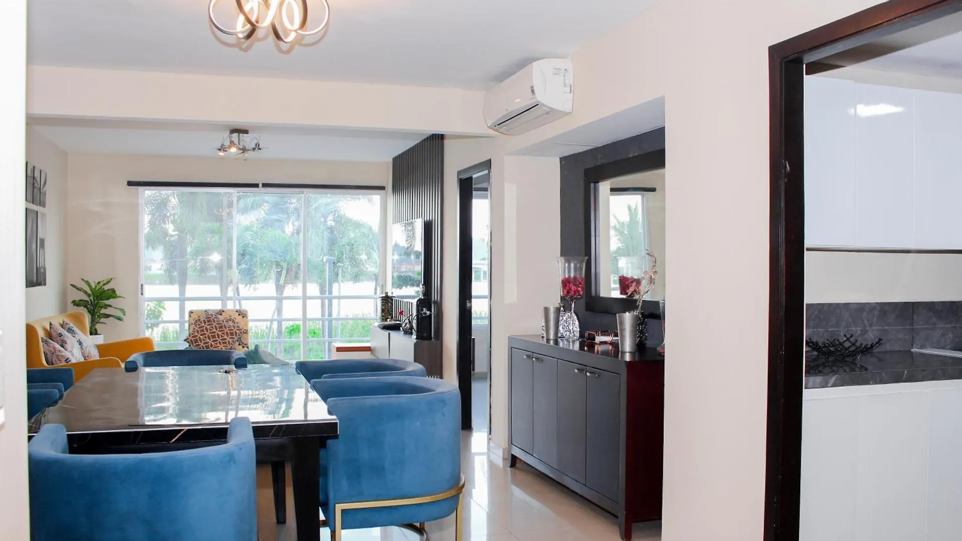 Departamento 3 Habitaciones, Vista Al Rio, Piscina, 3 Camas 과야킬